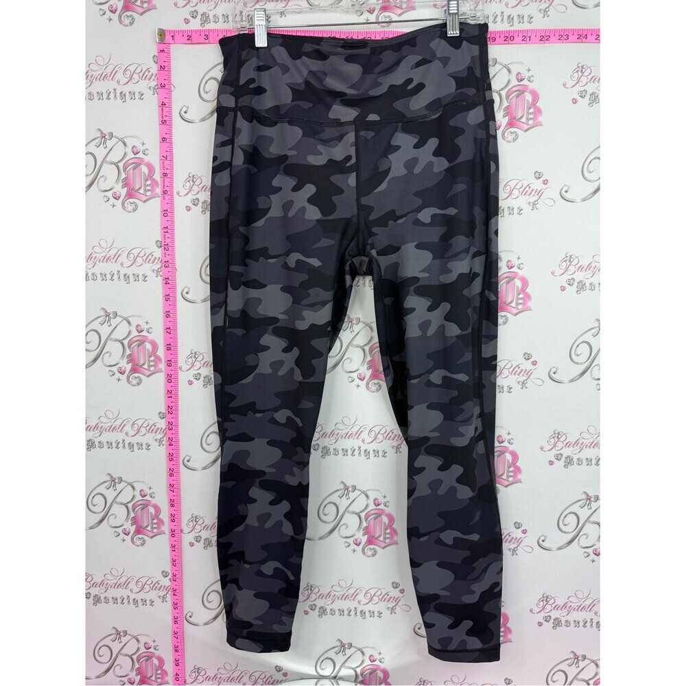 Lole leggings tights camouflage Black & Gray Camo Leggings